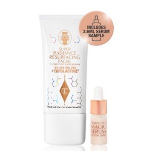Charlotte Tilbury - Super Radiancr Resurfacing Facial (inclds mini serum)